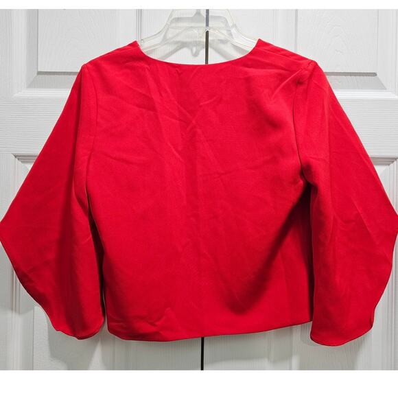 ANTHROPOLOGIE MARE MARE TOP Size XXS red crop top New - Picture 2 of 2